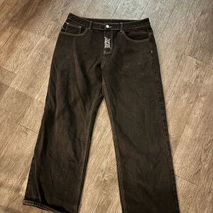 Classic Black Denim Pants